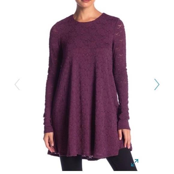 Show Me Your MuMu Dresses & Skirts - Show Me Your MuMu Tyler Tunic Dark Plum Size Small